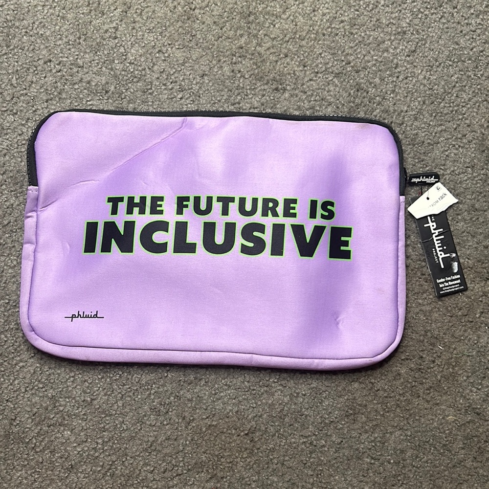 Soft Sleeve Zipper Bag for:Notebook Laptop Tablet PC Case storage ~14” x 9”